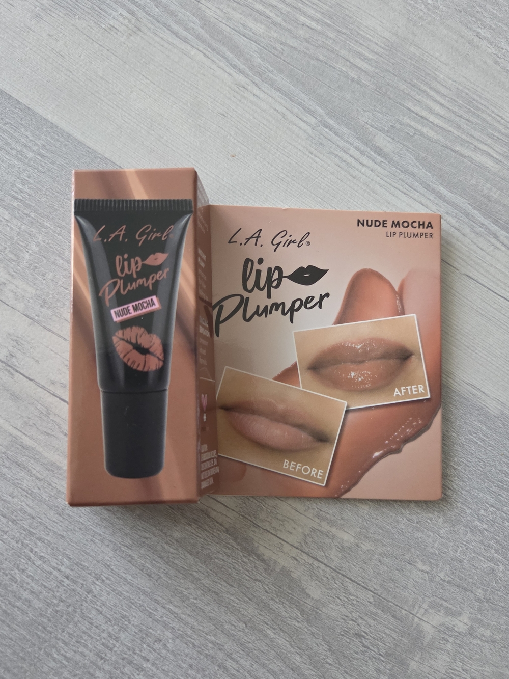 L.A. Girl Lip Plumper - Nude Mocha Sheer Gloss